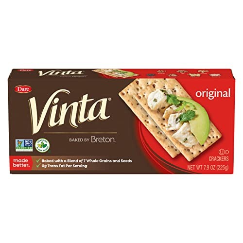 Dare Vinta Crackers, Original – Non-GMO Snack Crackers 7.9 Ounce (Pack of 1)