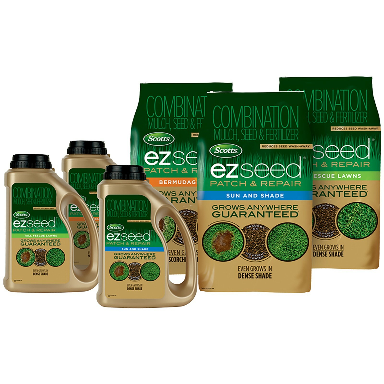 Scotts EZ Seed Patch & Repair Bermudagrass 20 lbs. Covers up to 445 sq. ft.