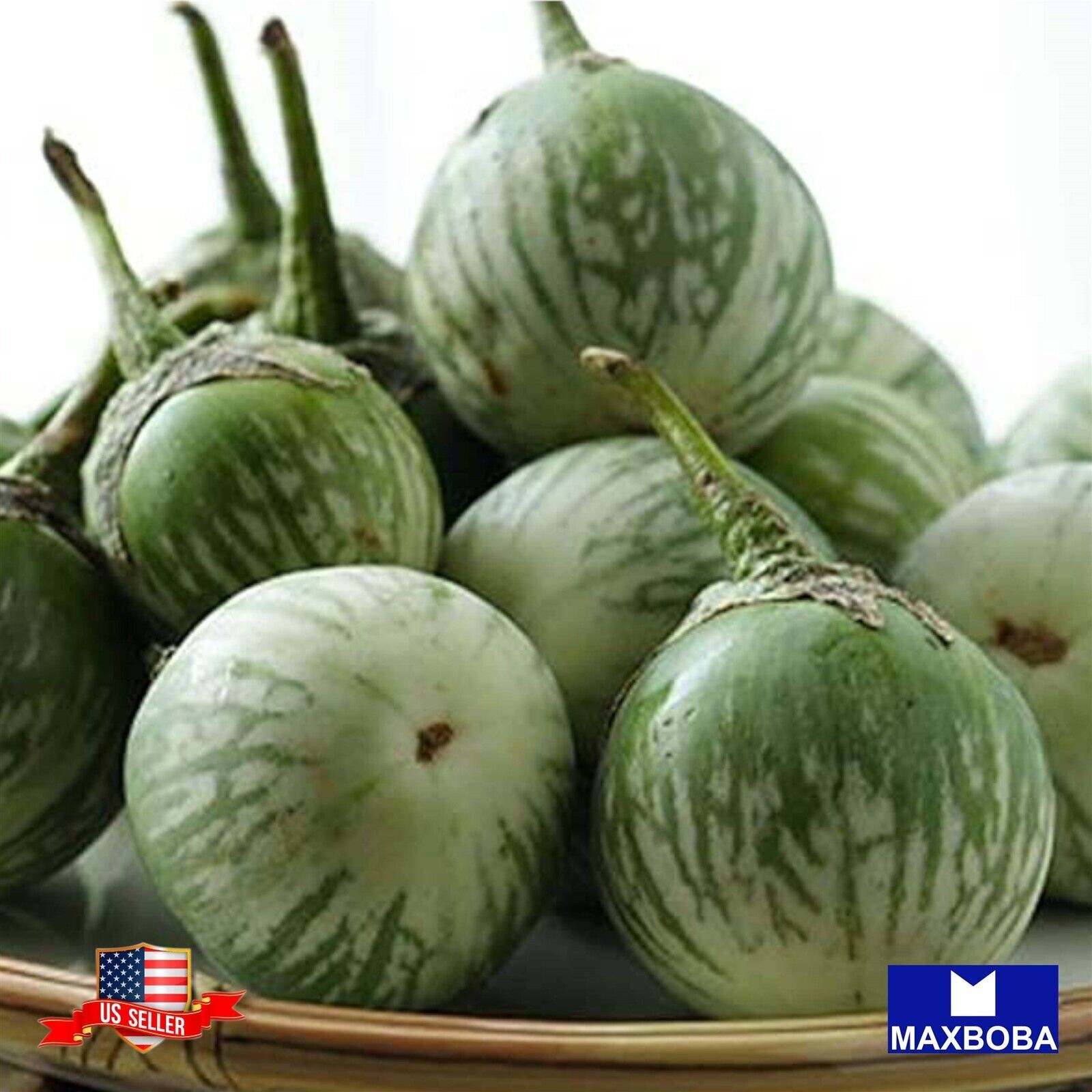 Eggplant Seeds – Petch Siam Non-GMO Heirloom Vegetable