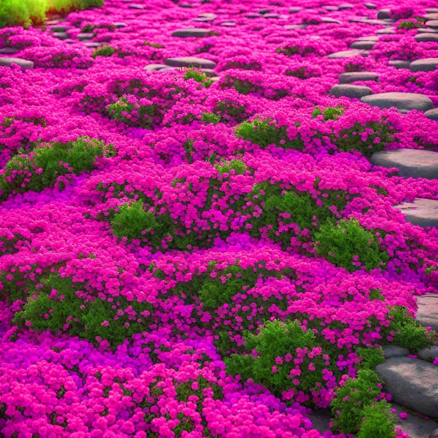 20000pcs Creeping Thyme Seeds for Planting Perennial Ground Cover Plants red