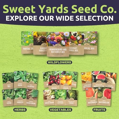 – Large 1 Ounce Packet – 15,000 Flower 1 Ounce (Pack of 1) Midwest Regional Mix