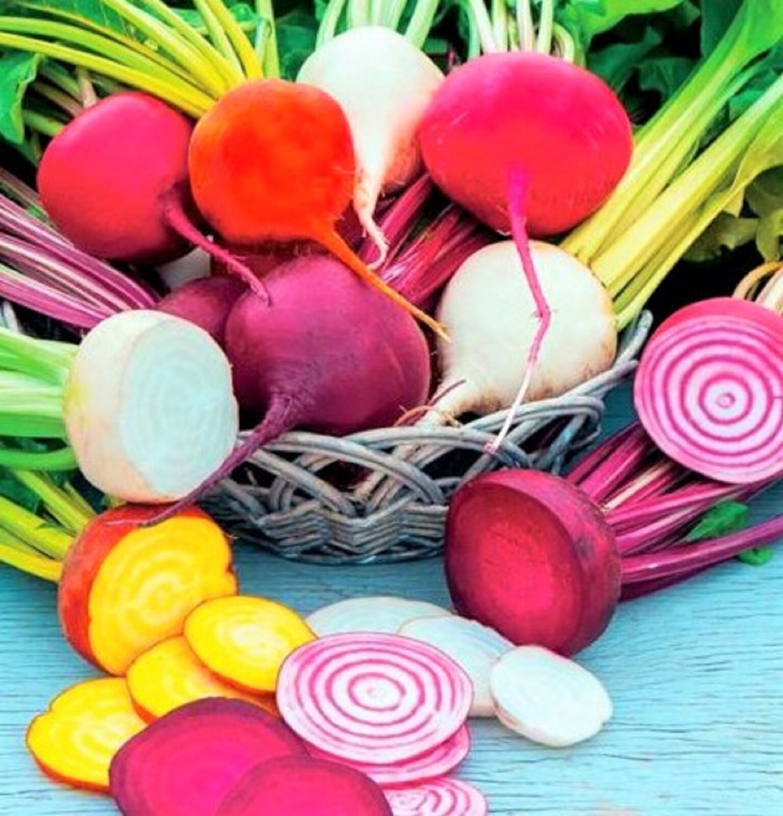 Rainbow Blend Beet Seeds NON-GMO 100+ SEEDS –BUY 4 ITEMS FREE SHIPPING