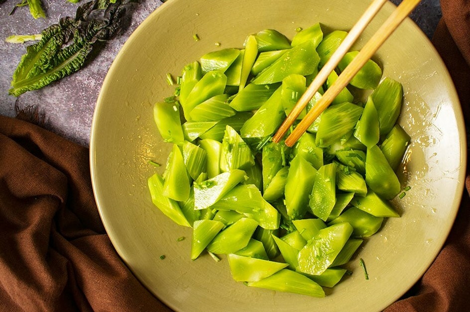 Celtuce Seeds | Summer 38 Chinese Stem Lettuce 莴笋 油麦菜 Asian Vegetable Seed 2024