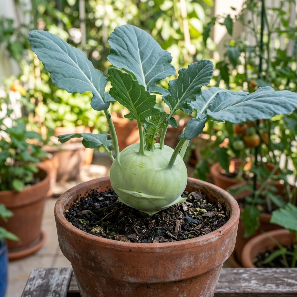 50 Kohlrabi Seeds Cool Climate Vegetable for Spring & Fall Sowing