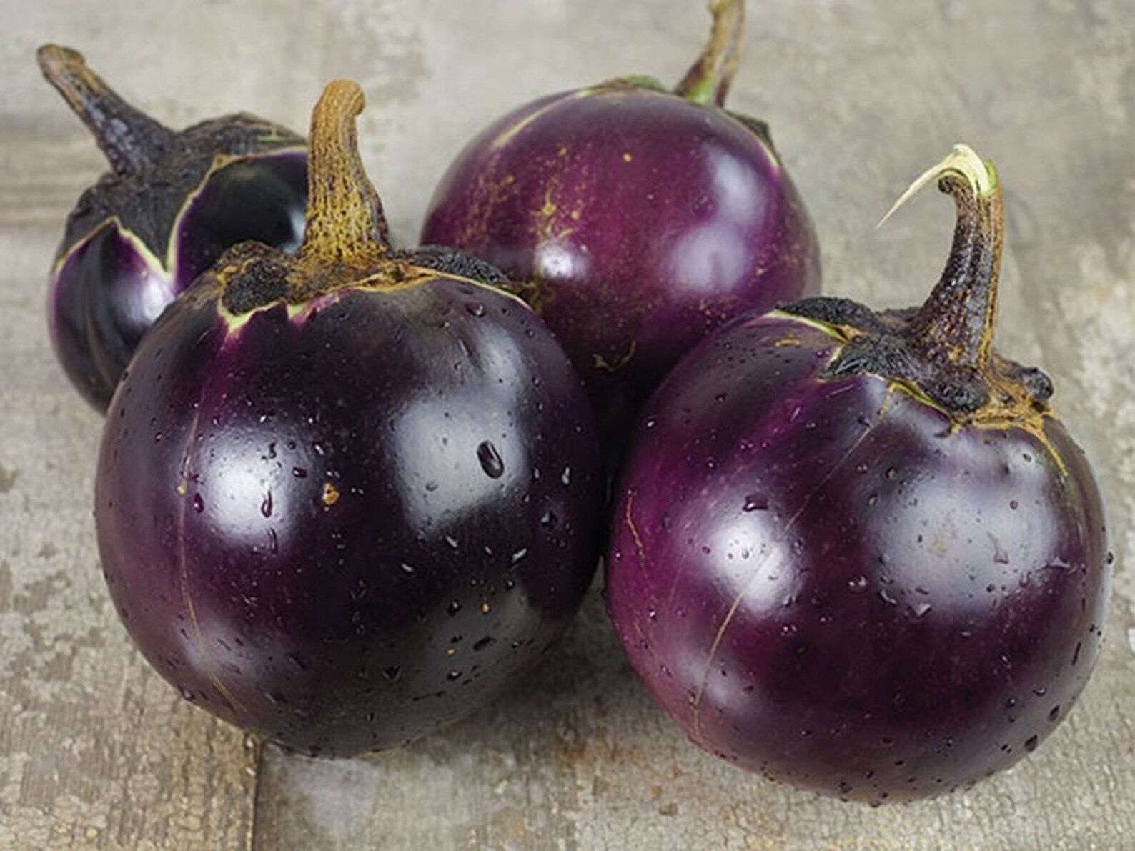 Thai Round Eggplant Seeds 50+ Asian Vegetable Heirloom NON-GMO USA FREE S&H