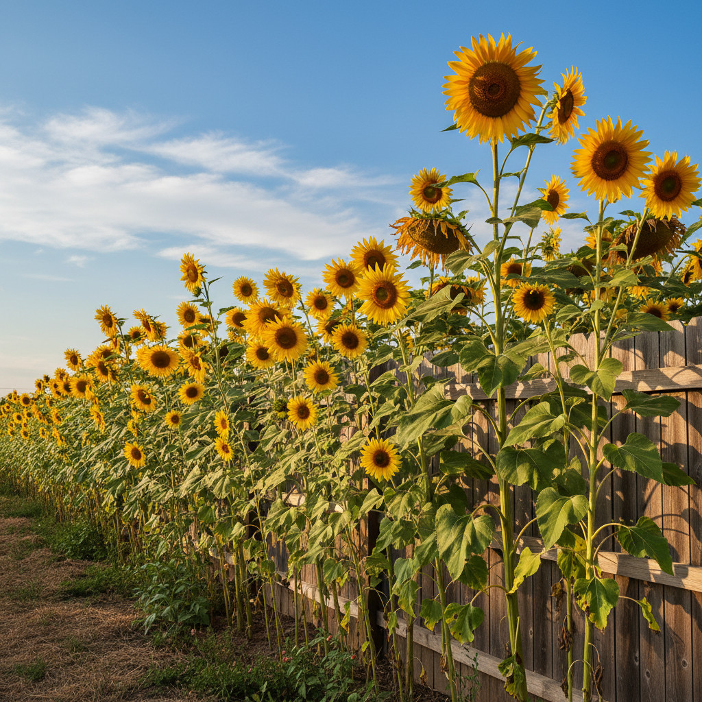 Sunflower GIANT TRIO MIX Mammoth Mongolian Skyscraper Heirloom Non-GMO 75 Seeds!