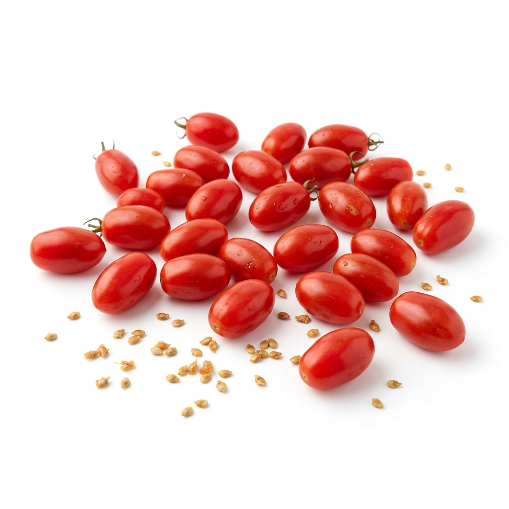 100 Grape Tomato Seeds for Planting – Non-GMO, Crunchy & Sweet Vegetable Seeds