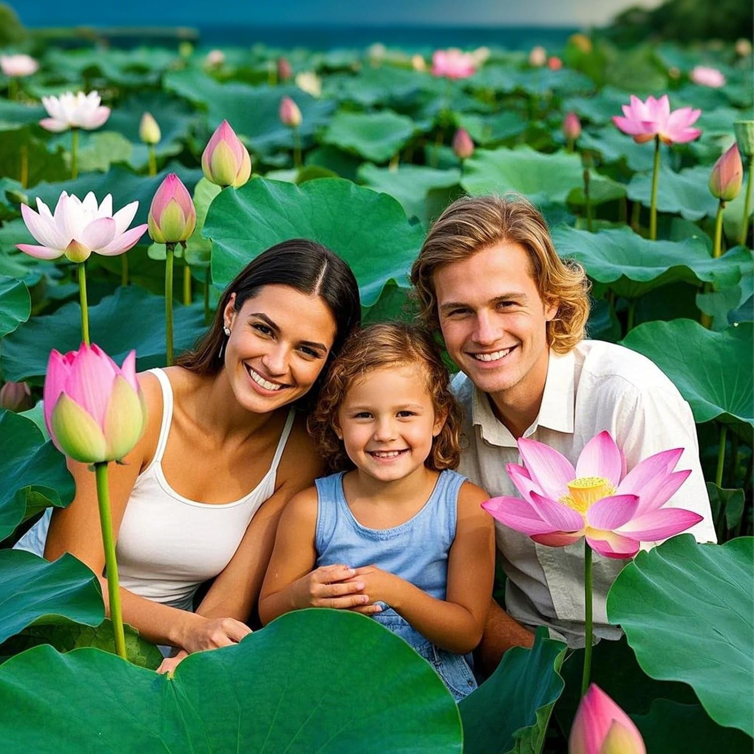 200Pcs Lotus Seeds for Planting – 10 Unique Varieties, Mixed Colors, Includes De