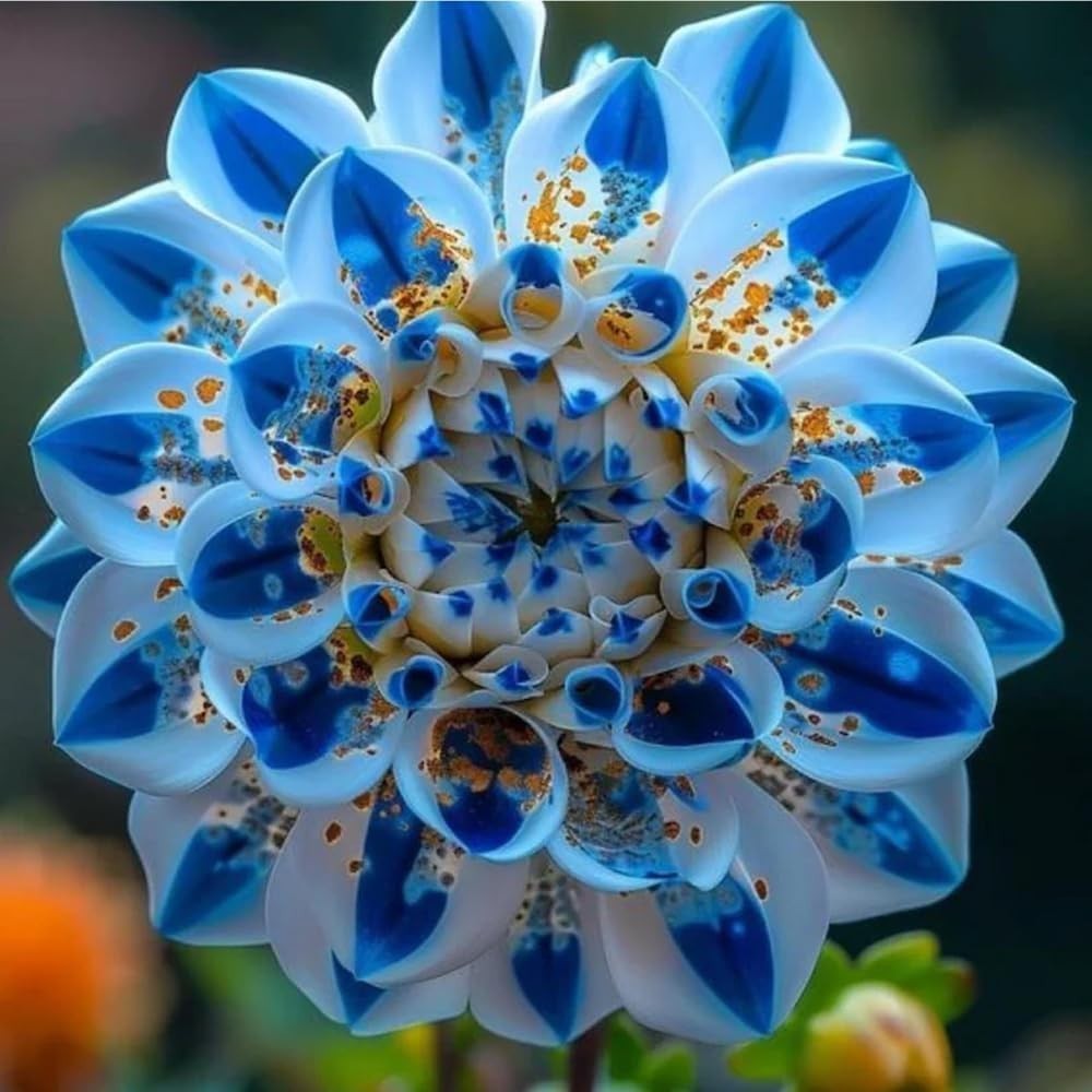 250+ Dwarf Dahlia Seeds, Multi-Color Double Petal, Ornamental Flower