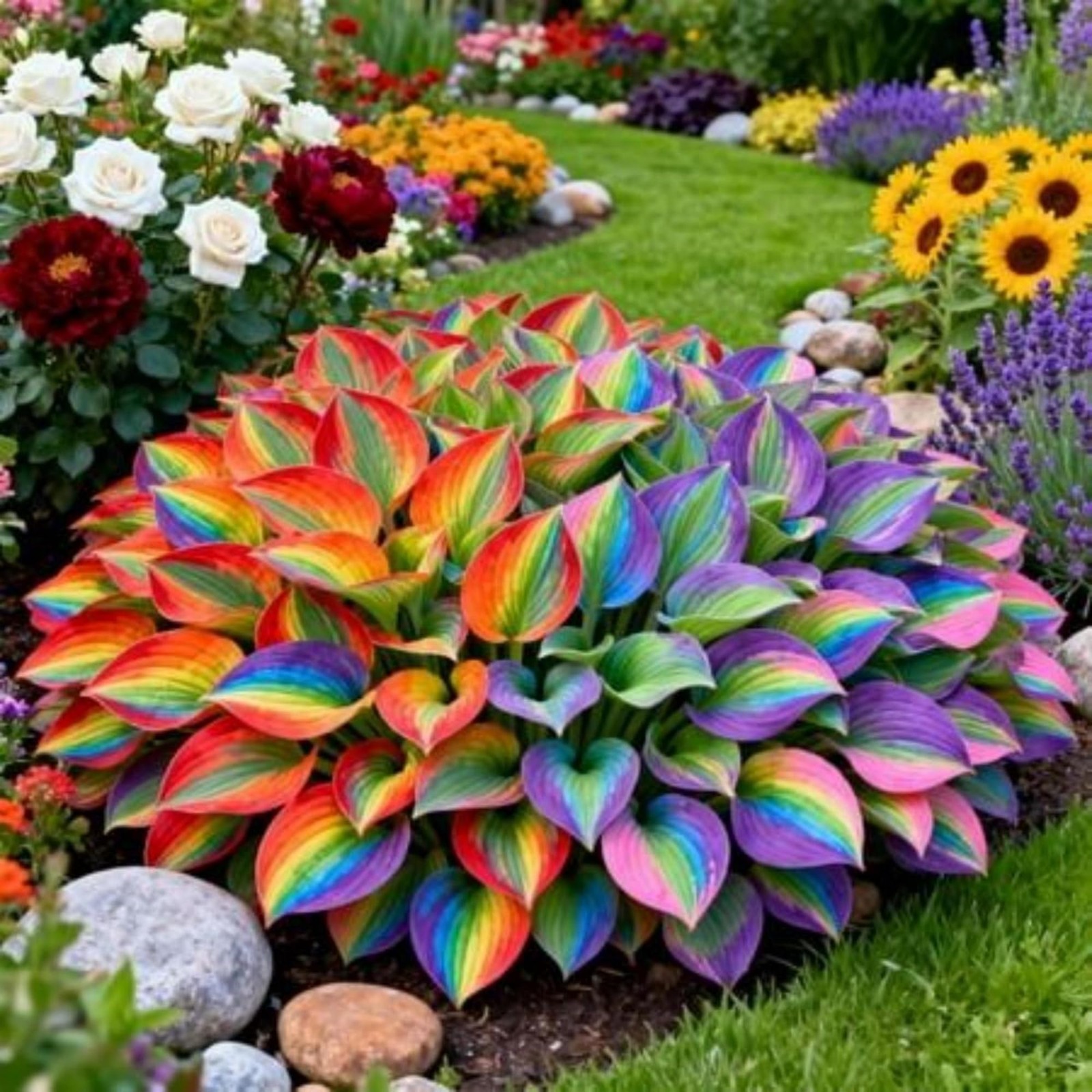 280+ Hosta Seeds for Planting Perennial Heart-Shaped Bare Roots –