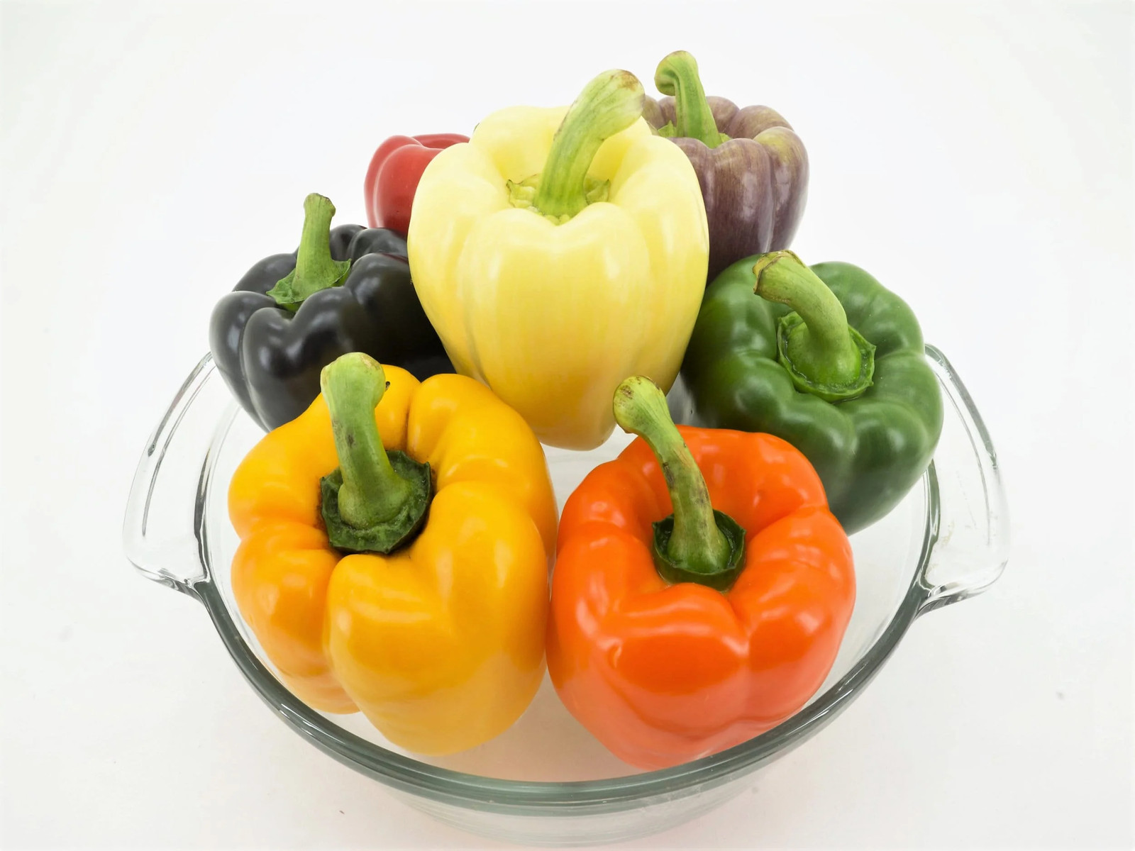 150 RAINBOW BELL PEPPER Sweet Red Green Yellow Orange Purple Brown White Seeds