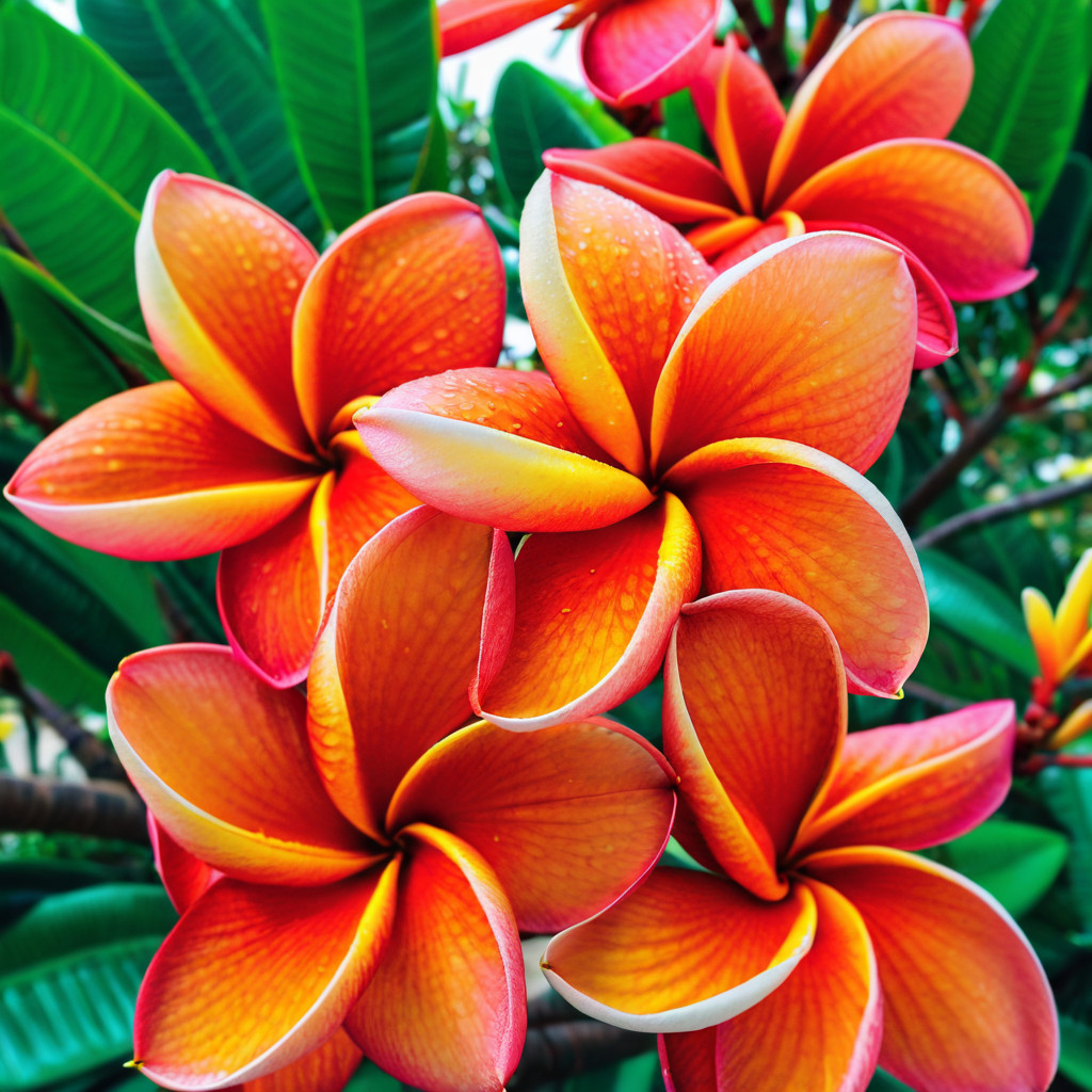 5 Plumeria Seeds Perennial Flowers Flower Frangipani US SELLER “Orange”