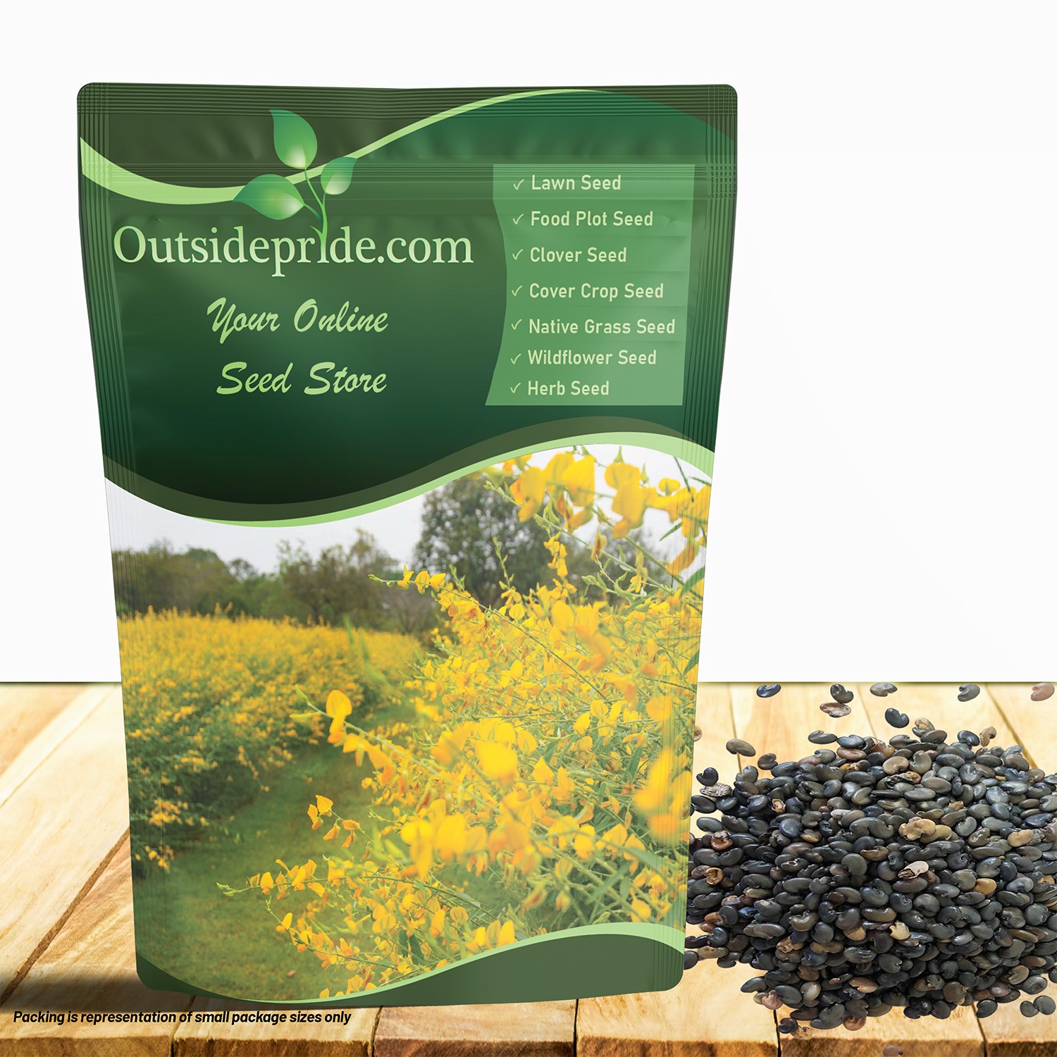 5 LBS Annual Sunn Hemp Pasture, Forage, and Cover Crop Seed