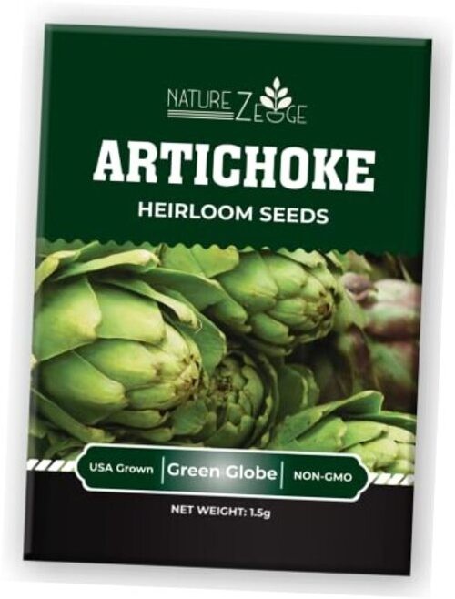 for Planting, Green Globe High Germination Rates, 1 Pack Artichoke Seeds