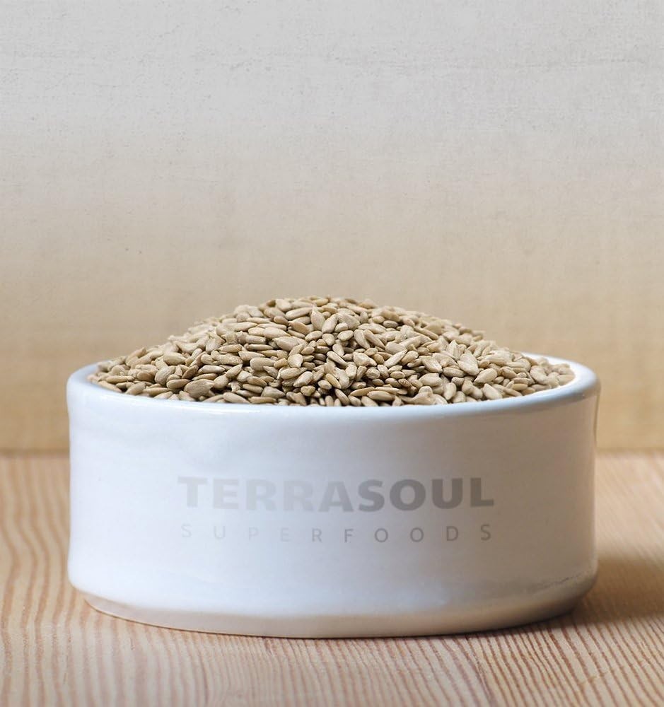 Fresh Organic Hulled Sunflower Seeds, 2 Pounds – Raw, Unsalted, Gluten-Free
