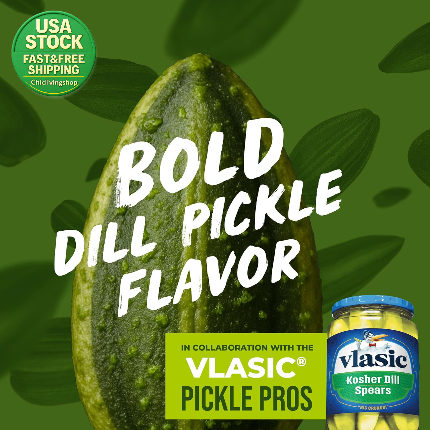 Dill Pickle Sunflower Seeds 5.35 Ounce Snack for Game Day Father S Day