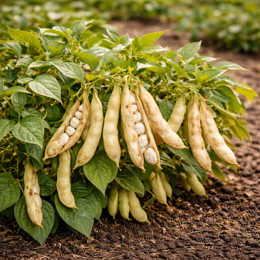 Bush Cannellini Organic Bean Seeds | Heirloom White Beans Cooking 25 seeds