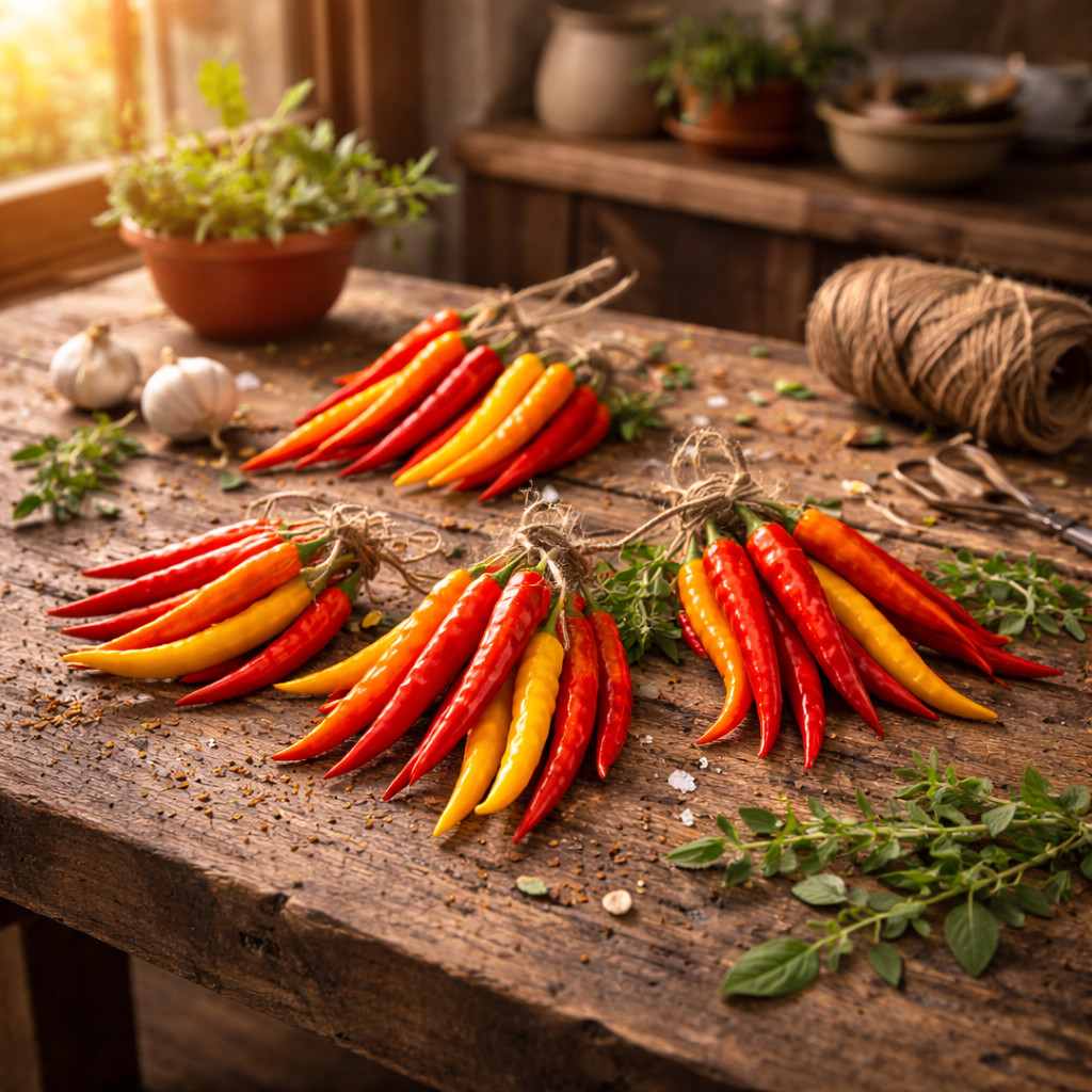Cayenne Fiesta Blend Pepper Seeds | Hot Pepper Mix | Heirloom Chili 25 seeds