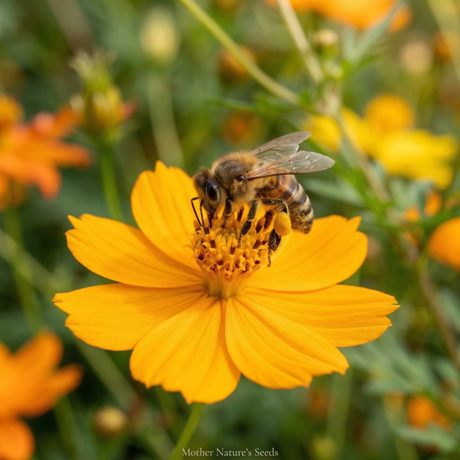 Landscaper’s Pack Super Mix SAVE THE BEES Bulk Wild flowers Non-GMO 3000 Seeds!