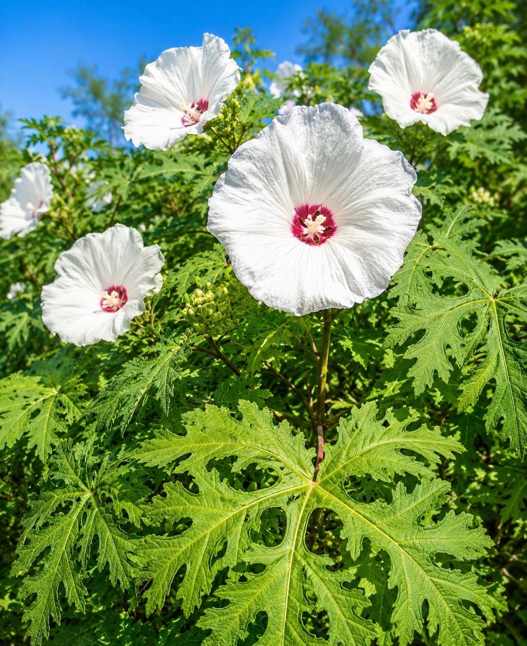 Cutleaf morning glory (Alamo vine, Noya) 100 count- free shipping – Grown in TX