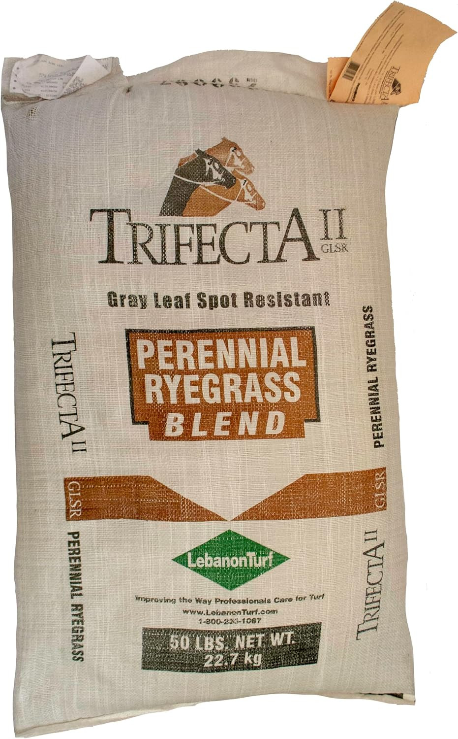 Trifecta II Gray Leaf Spot Resistant Perennial Ryegrass Blend, 50 lb Bag