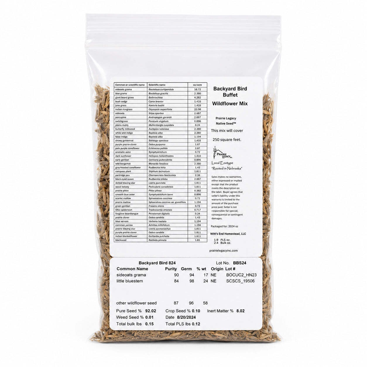 Backyard Bird Wildflower XL Bundle | Tall & Short Mini Mixes and Backyard Bird B