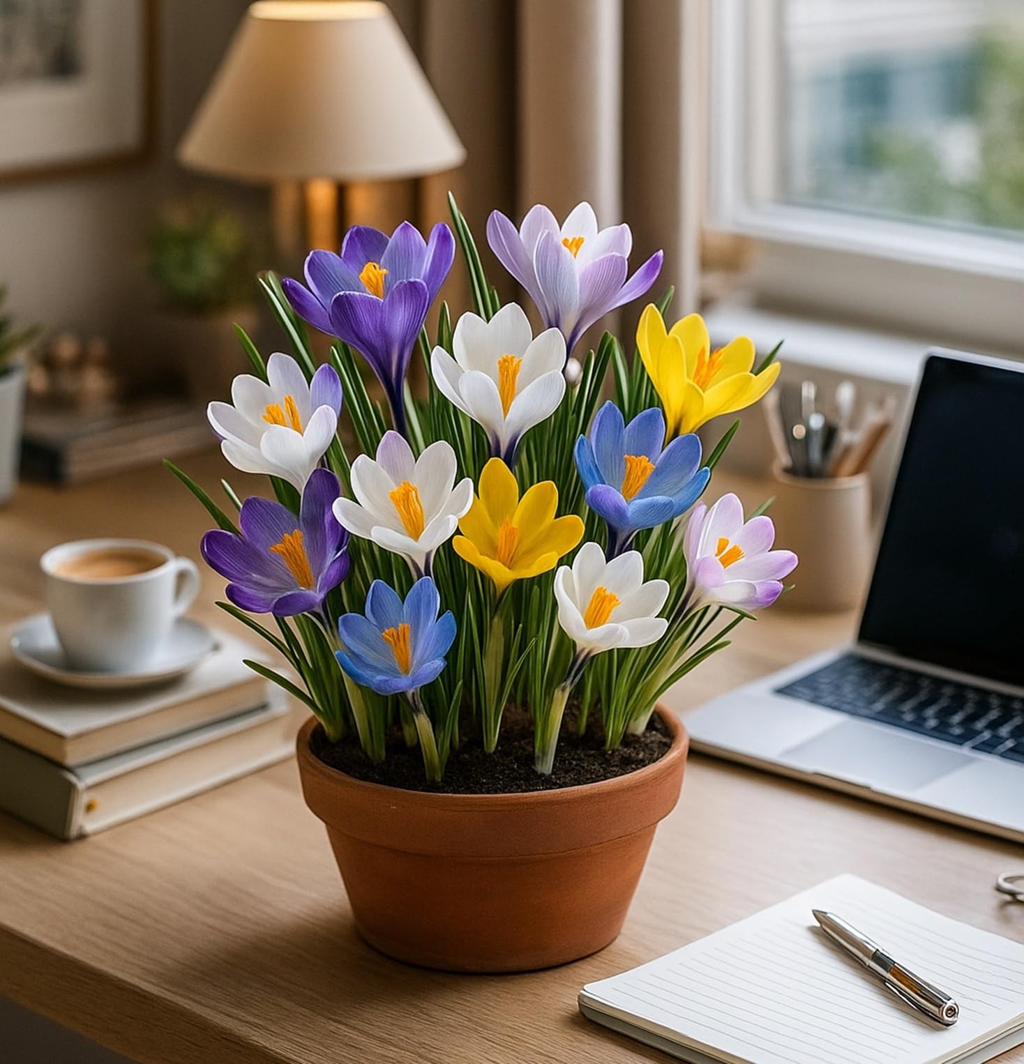 Pre-Chilled Crocus Bulbs for Forcing Indoors – Holiday Gift of Winter Cheer –…