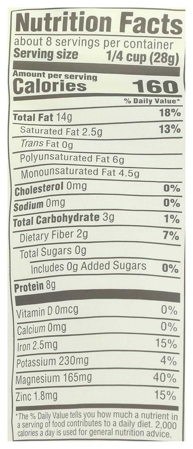 Nutritious 8 Ounce Organic Pumpkin Seeds – Perfect for Baking & Snacking