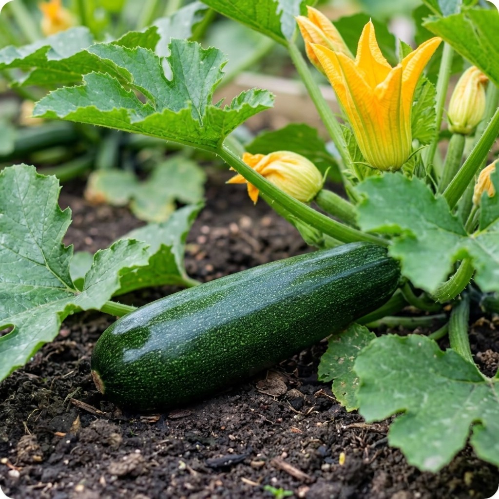 50Pcs Zucchini Seeds Annual Vegetable Seeds for Container & Outdoor Planting