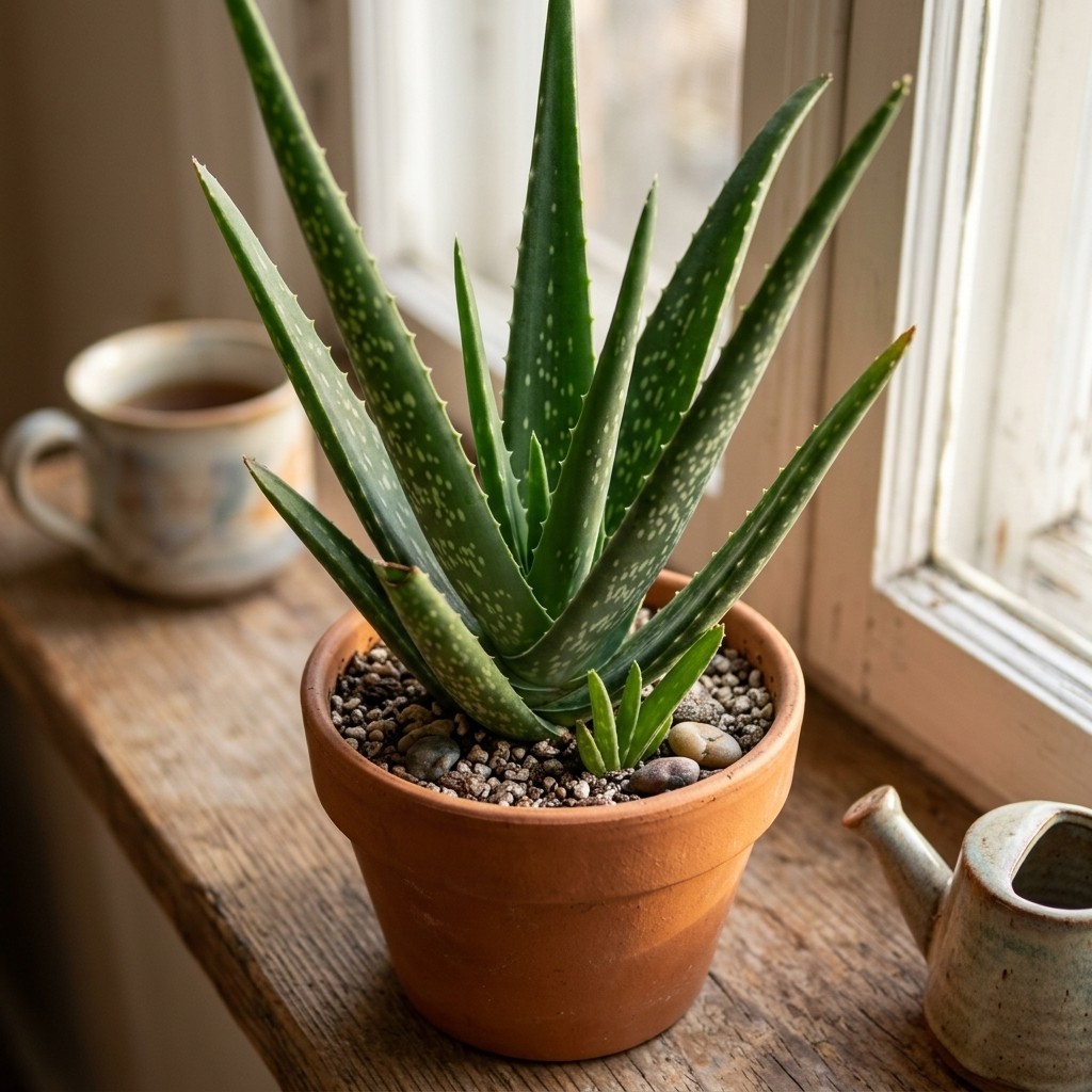 100 Pcs Aloe Vera Seeds – Suitable for Outdoor Garden & Container Planting