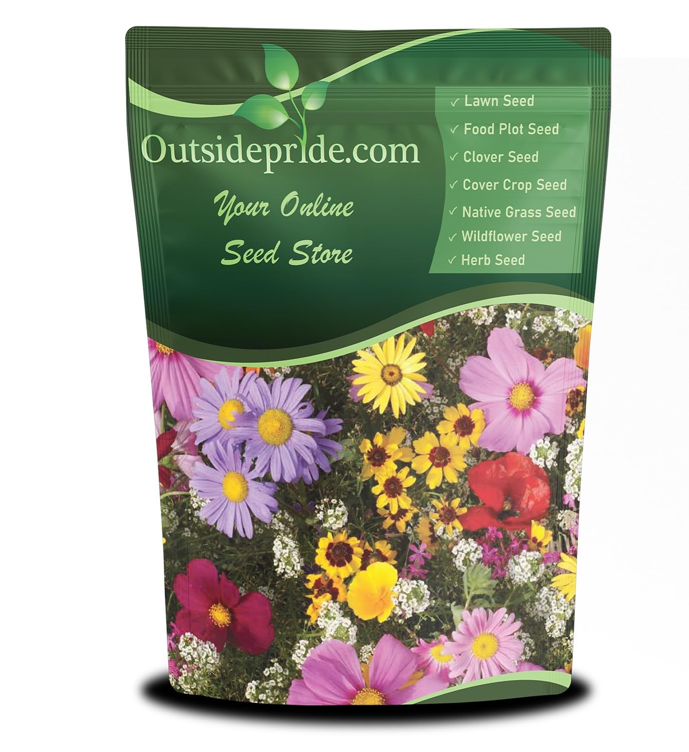 Wildflower Seed Mix for Birds & Butterflies 1/4 Lb Premium Blend
