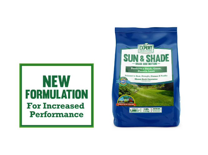 Grass Seed Sun & Shade Northern Mix Sun To Partial Shade 3LB 7LB 20LB Green Lawn
