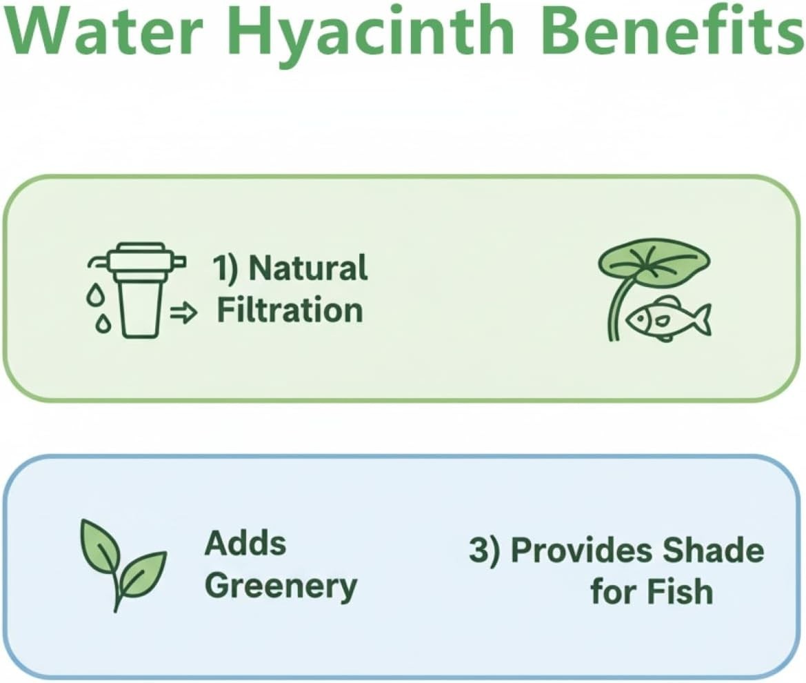 Transform Your Pond: 200 GMO-Free Water Hyacinth Seeds for Vibrant Water Gardens