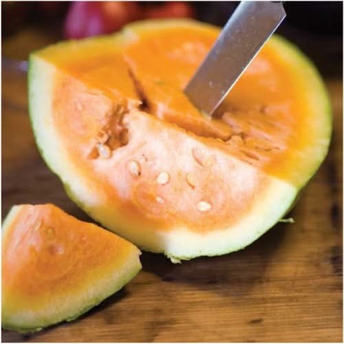 Orangeglo Watermelon Seeds For Planting (Citrullus lanatus)