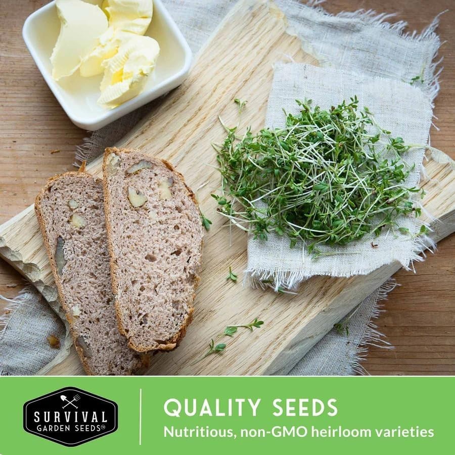 -Round Indoor Microgreens: 10 Varieties of Non-GMO Seeds for Healthy Living