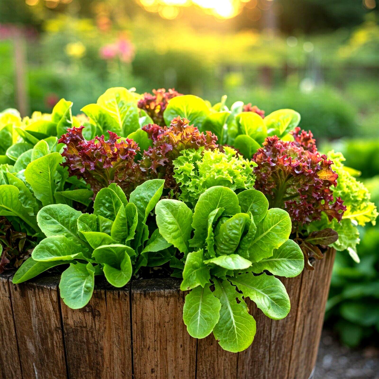 1000+ SEEDS LETTUCE SPRING MESCLUN MIX GREENS VEGETABLE GARDEN HEIRLOOM NON-GMO