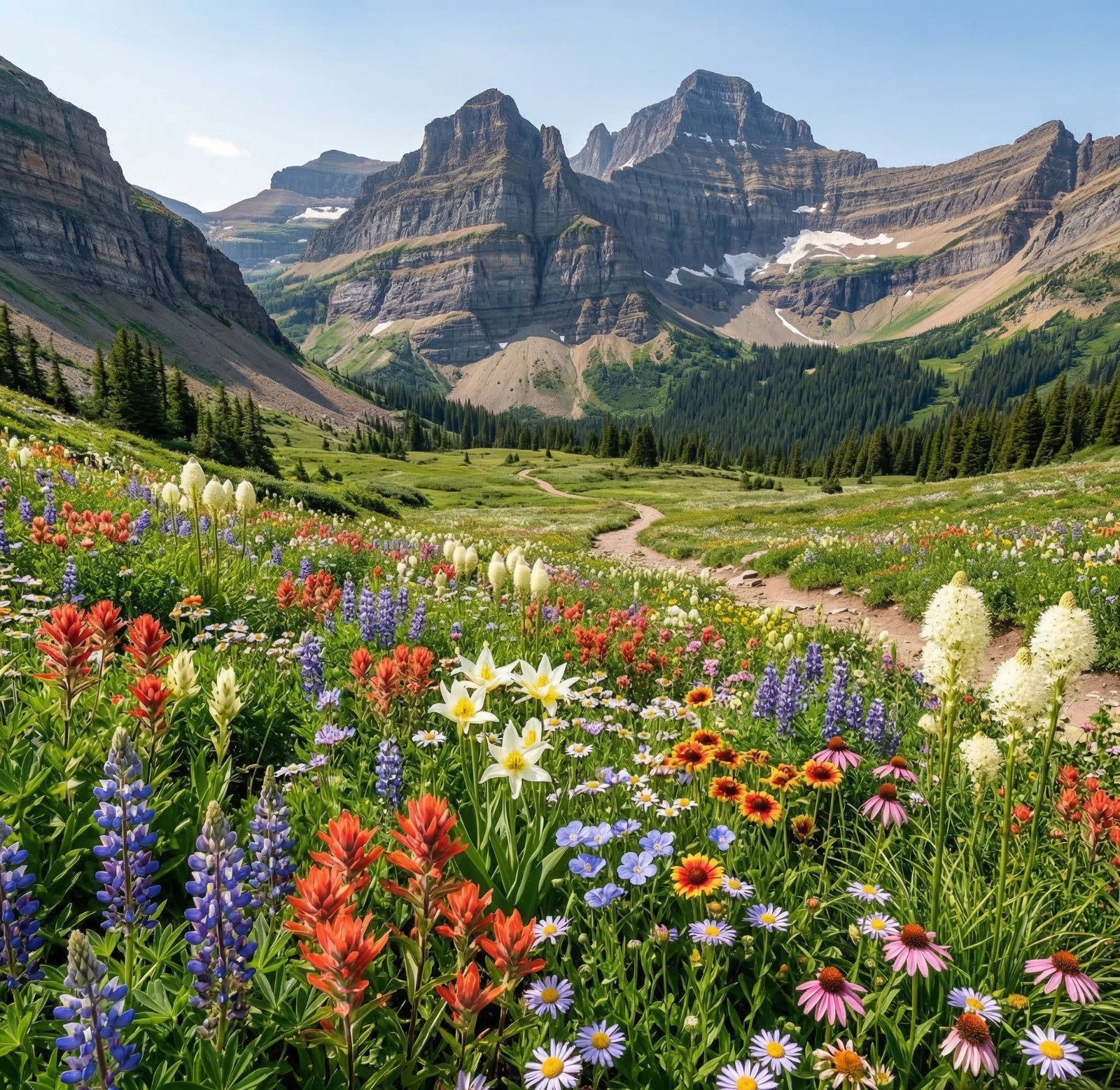 Wildflower Mix GRAND TETON National Park Inspired Meadow Garden Pollinator 500 S