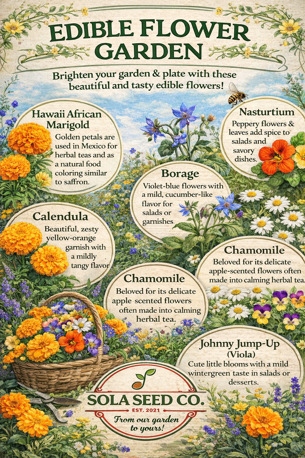 500 Marigold HAWAII Tall Orange Double Seeds Landscaper Pack bulk, Non-GMO USA!
