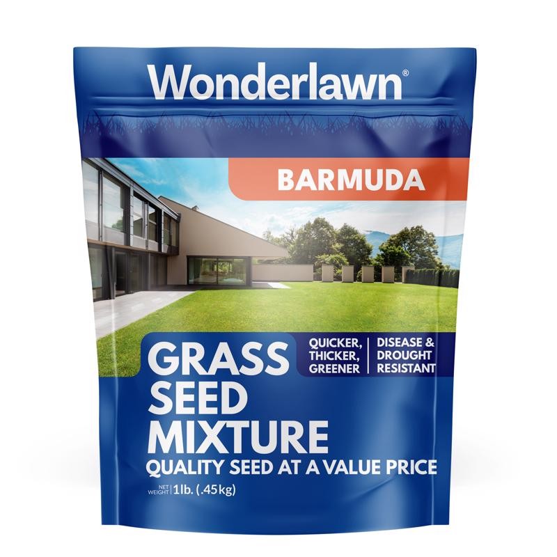 Barenbrug Wonderlawn Bermuda Grass Seed 1 lb Full Sun 1000 sq ft