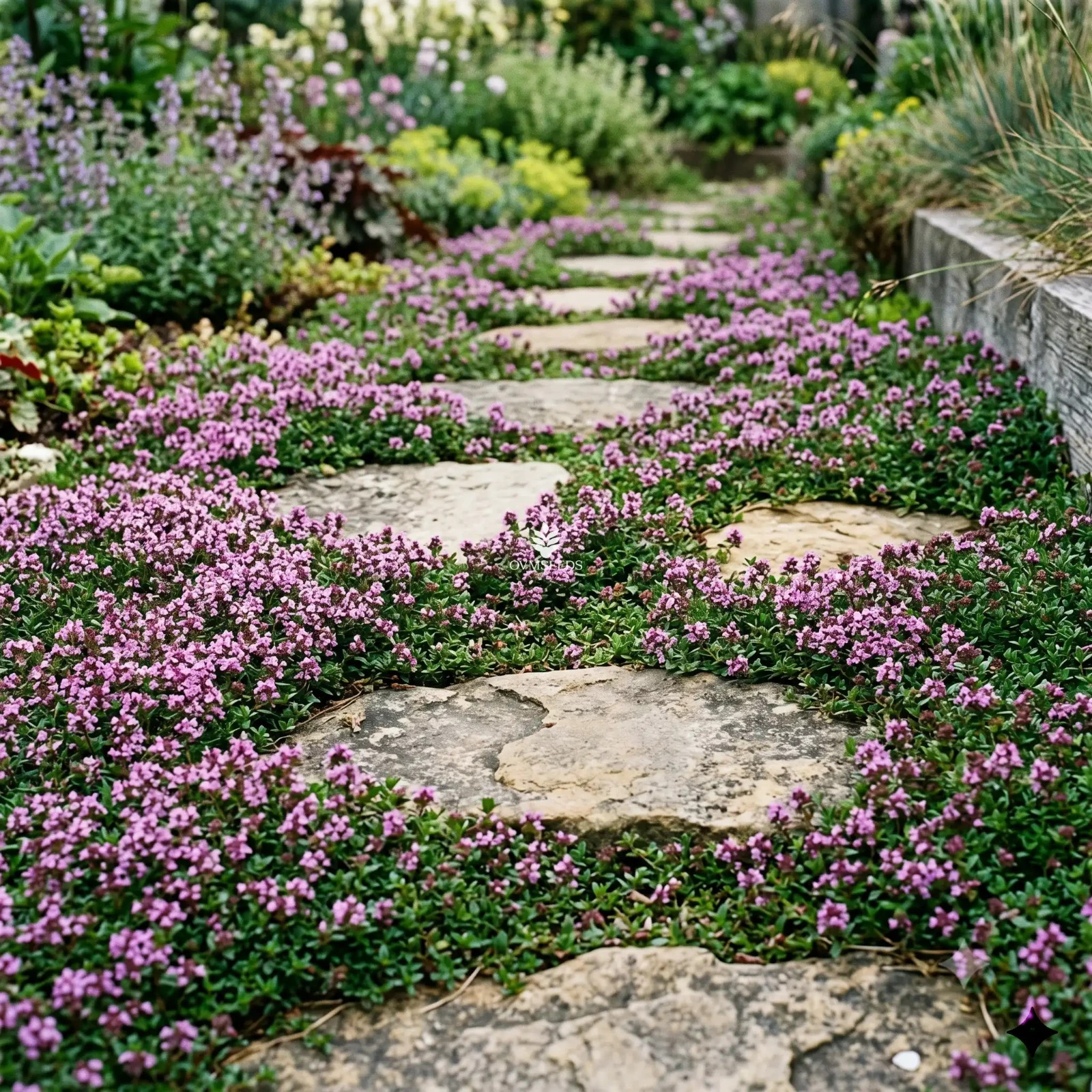 CREEPING THYME GROUND COVER Thymus Serpyllum – 35,000 Bulk Seeds