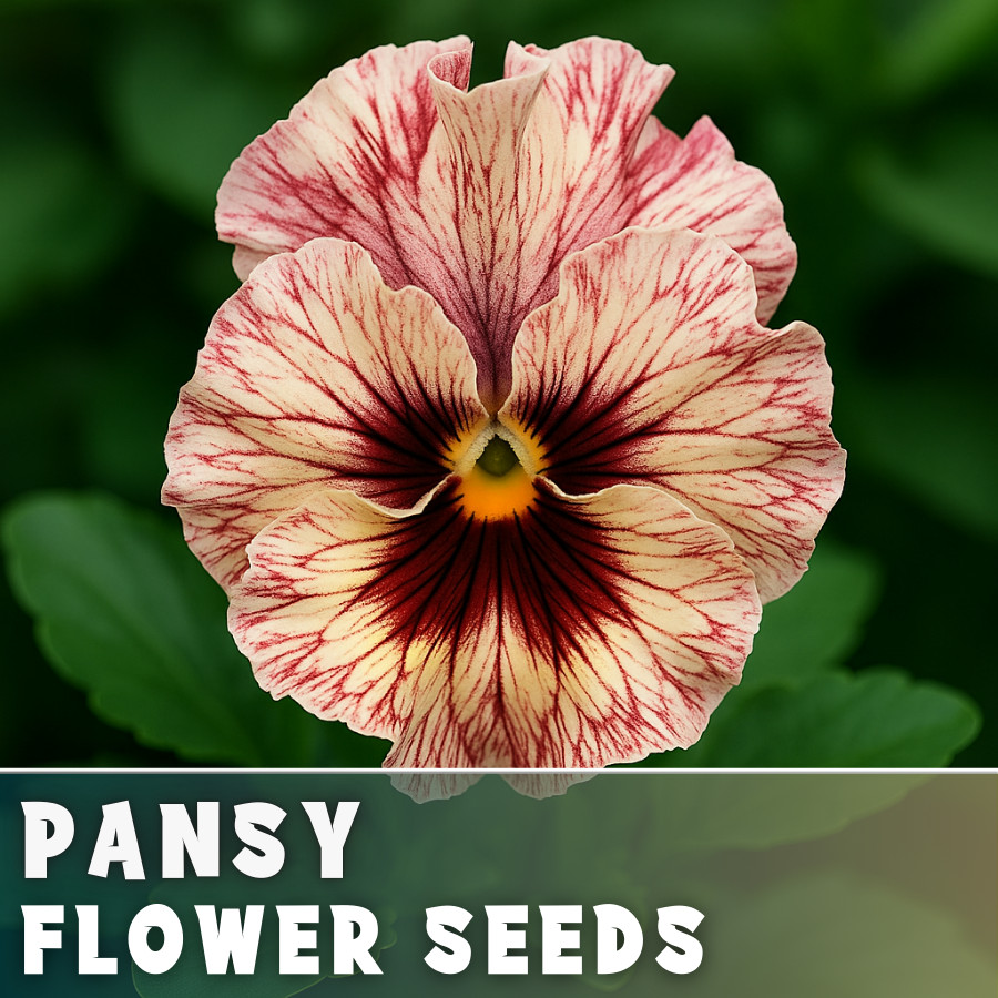 150+ Pansy Seeds (Viola) – Fragrant, Flower Seeds, Annual Seeds, Garden Seeds