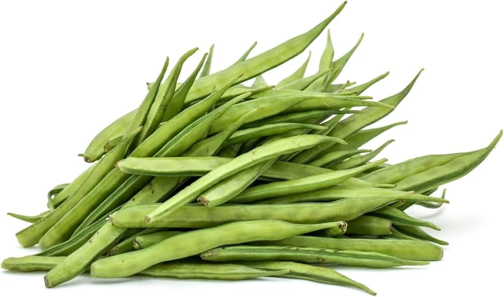 100+ Pcs Indian Cluster Bean Seeds, Non-GMO Vegetable Seeds for Planting, High