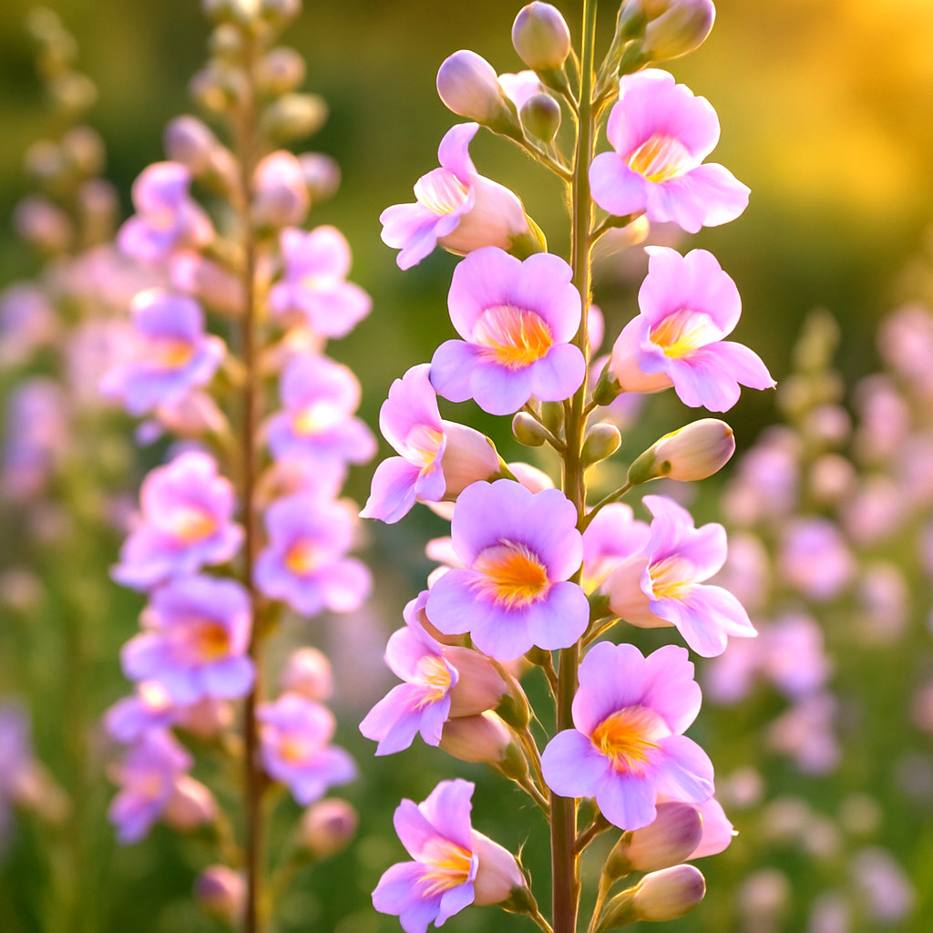 50+ PENSTEMON SEEDS HUMMINGBIRD MIX SPRING PERENNIAL BEARDTONGUE FLOWER BEES USA