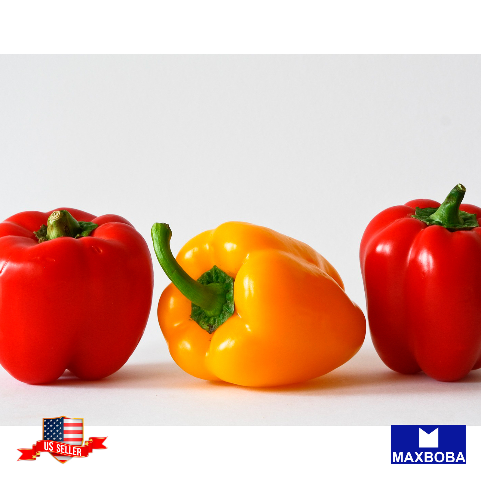 Pepper Seeds – Sweet – Big Red Non-GMO Heirloom Vegetable Garden