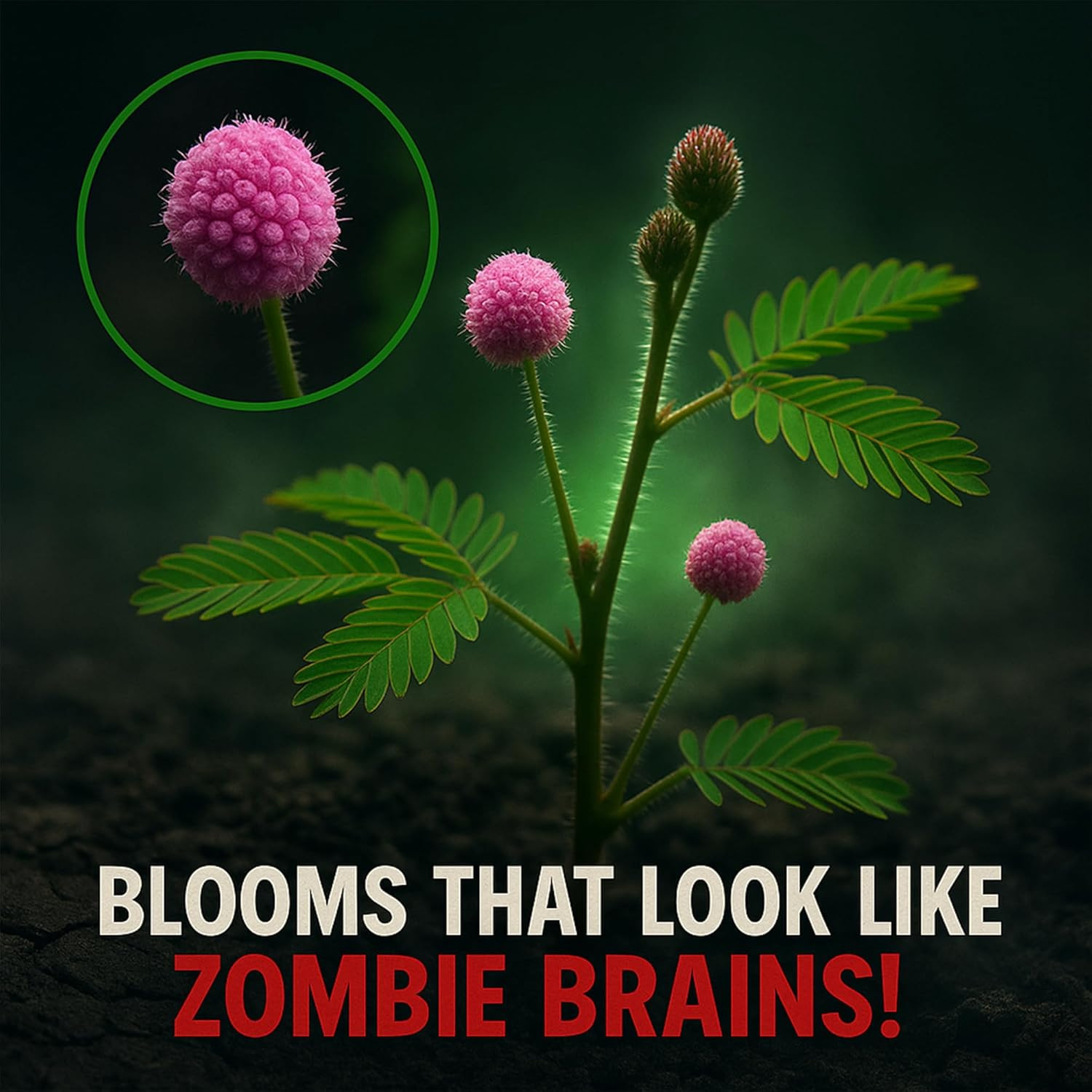 Zombie Plant Seed Packets – Grow a Live Sensitive Plant That Plays Dead When Tou