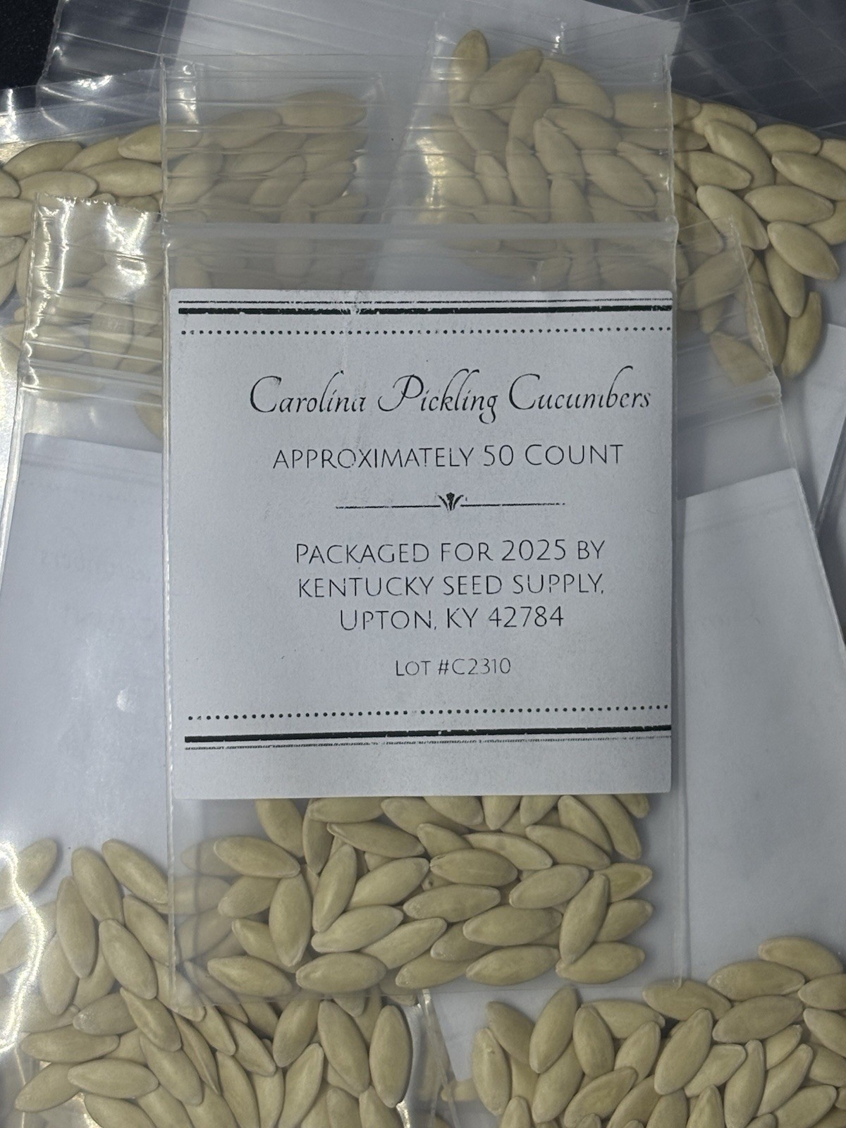 Carolina Pickling Cucumbers-approximately 500 Count Free Shipping