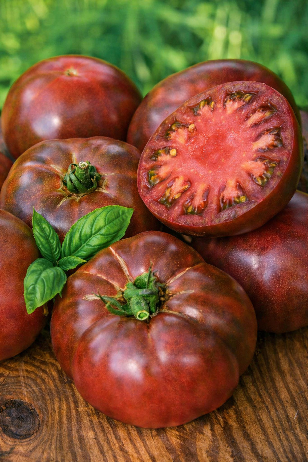 75 Heirloom Paul Robeson Tomato Seeds – Rare, Rich & Smoky Flavor, Indeterminate