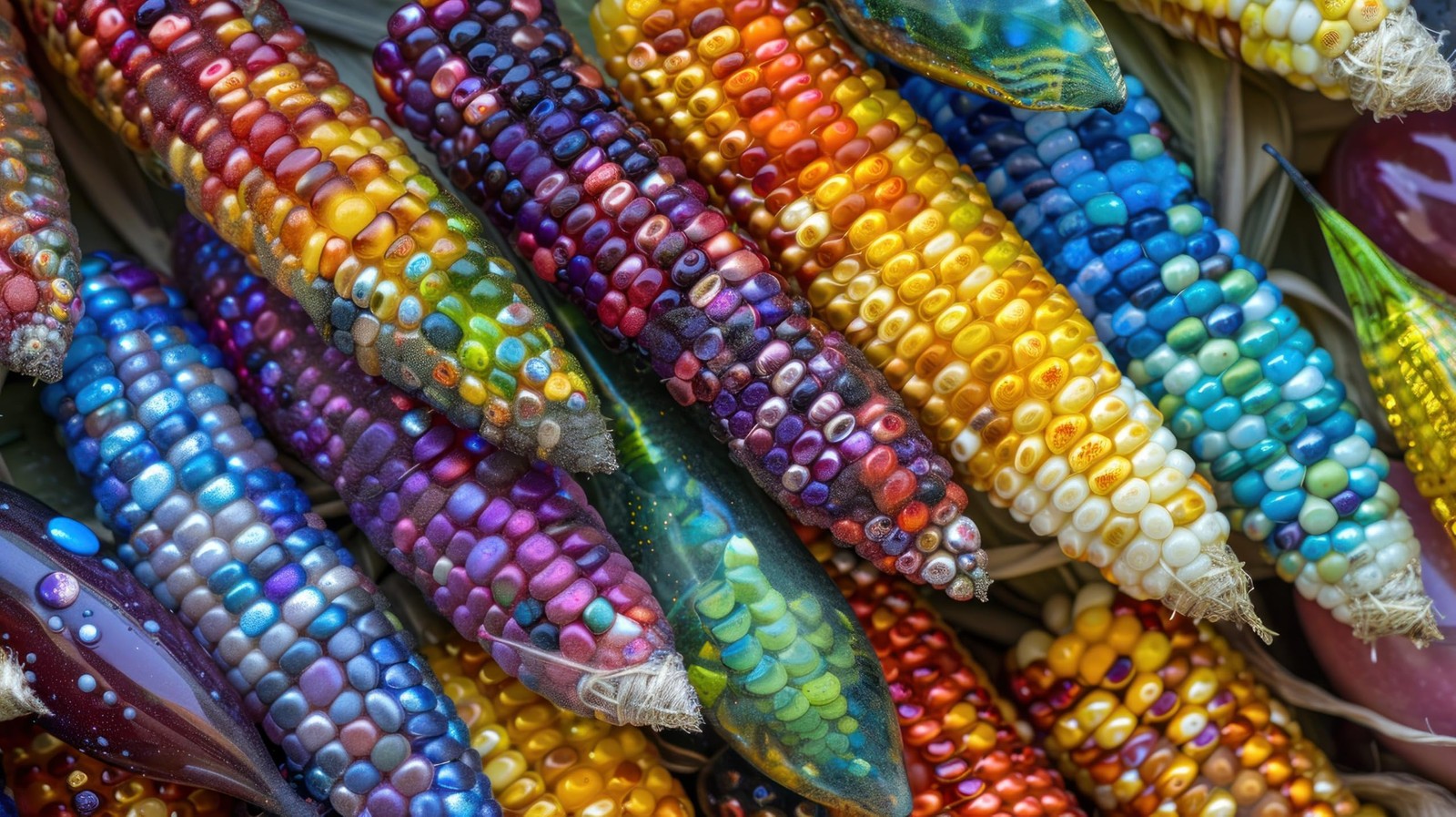 Vibrant Glass Gem Corn Seeds – 125+ NonGMO Heirloom Seeds for Gardening &
