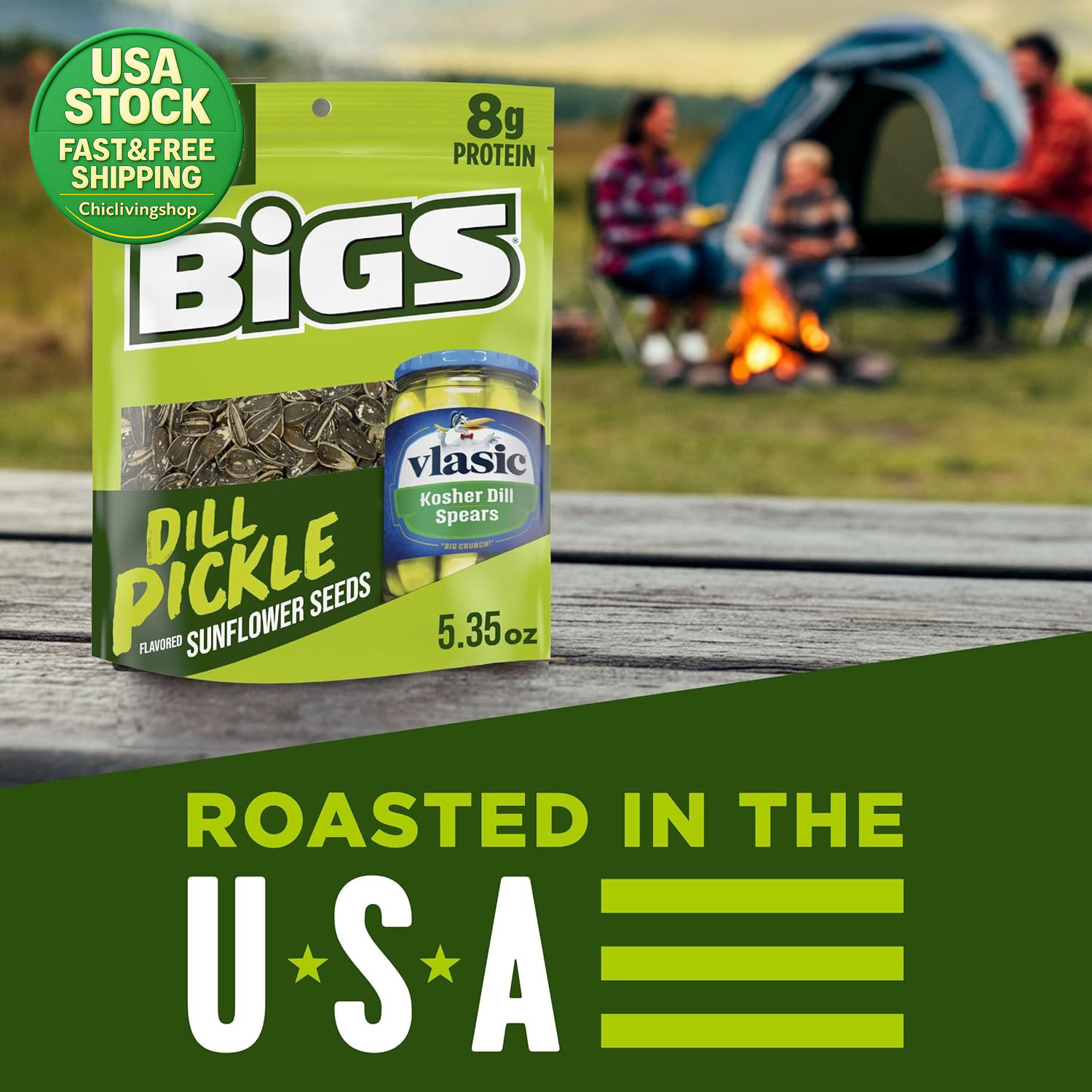 Dill Pickle Sunflower Seeds 5.35 Ounce Snack for Game Day Father S Day