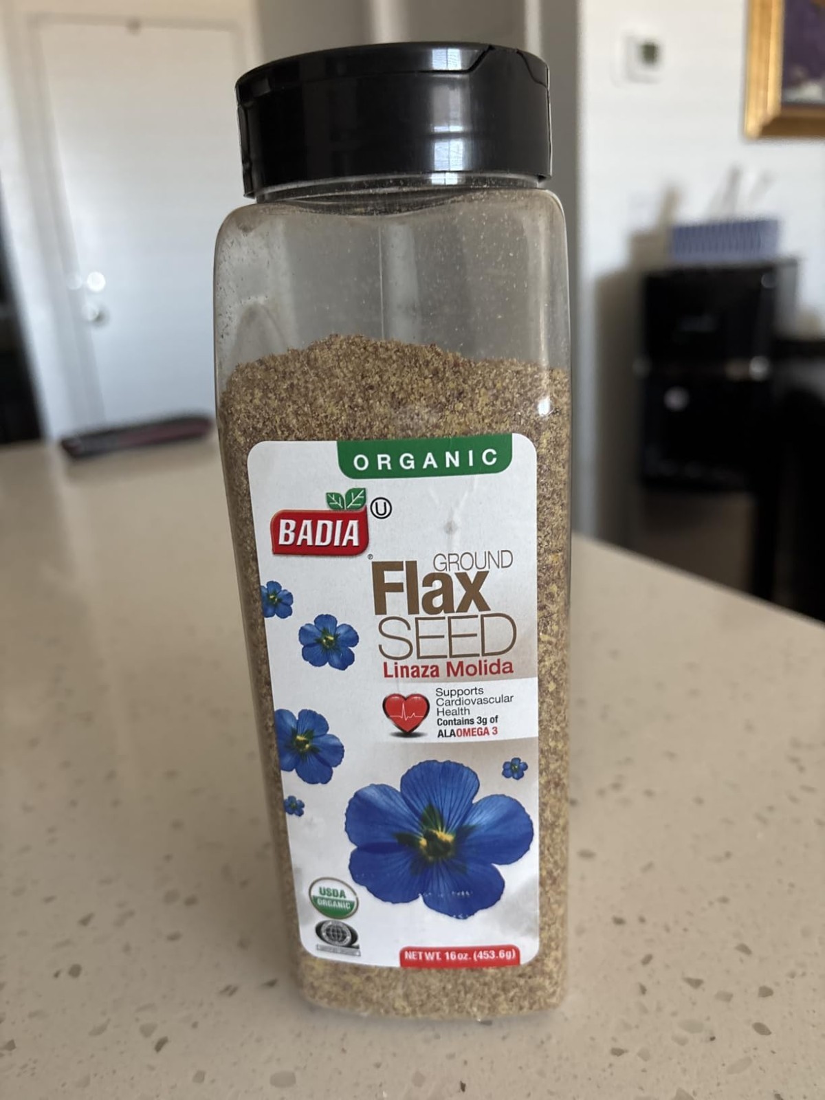 Pure Organic Flax Seed 16 oz – Healthy Omega-3s & Fiber for Smoothies & Baking